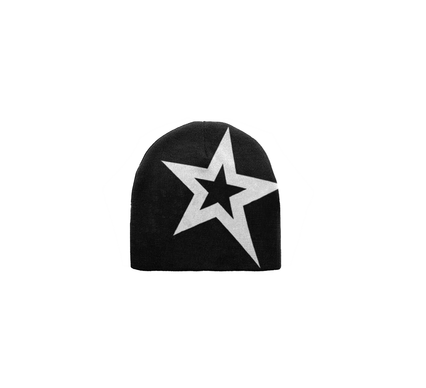 STAR BEANIE - BLACK