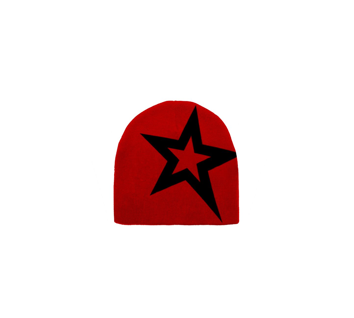 STAR BEANIE - RED